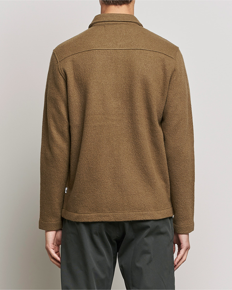 Men | Sweaters & Knitwear | NN07 | Ivan Boiled Wool Full Zip Pyramid