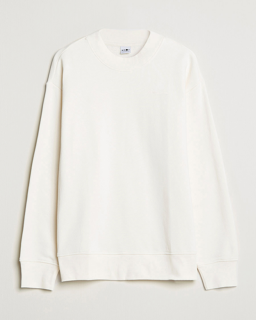 Men | Sweaters & Knitwear | NN07 | Briggs Mock Neck Sweater Ecru