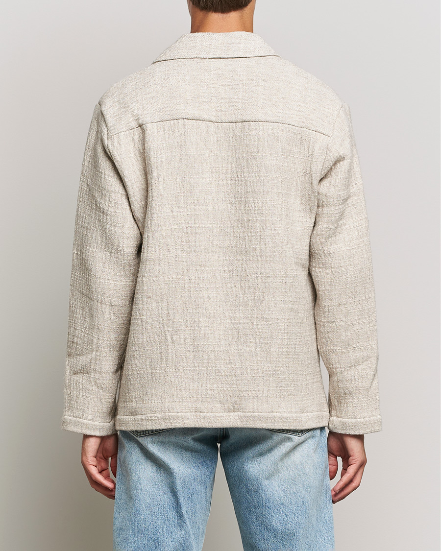 Men | Shirts | NN07 | Ibrahim Structured Overshirt Off White