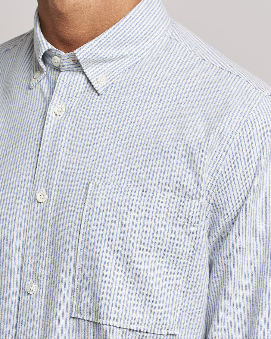 Men | Shirts | NN07 | Arne Oxford Shirt Blue/White