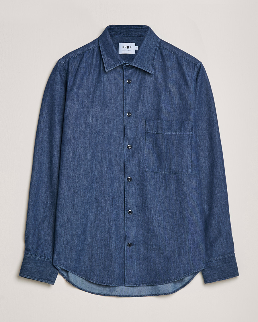Men | Shirts | NN07 | Tue Denim Shirt Navy