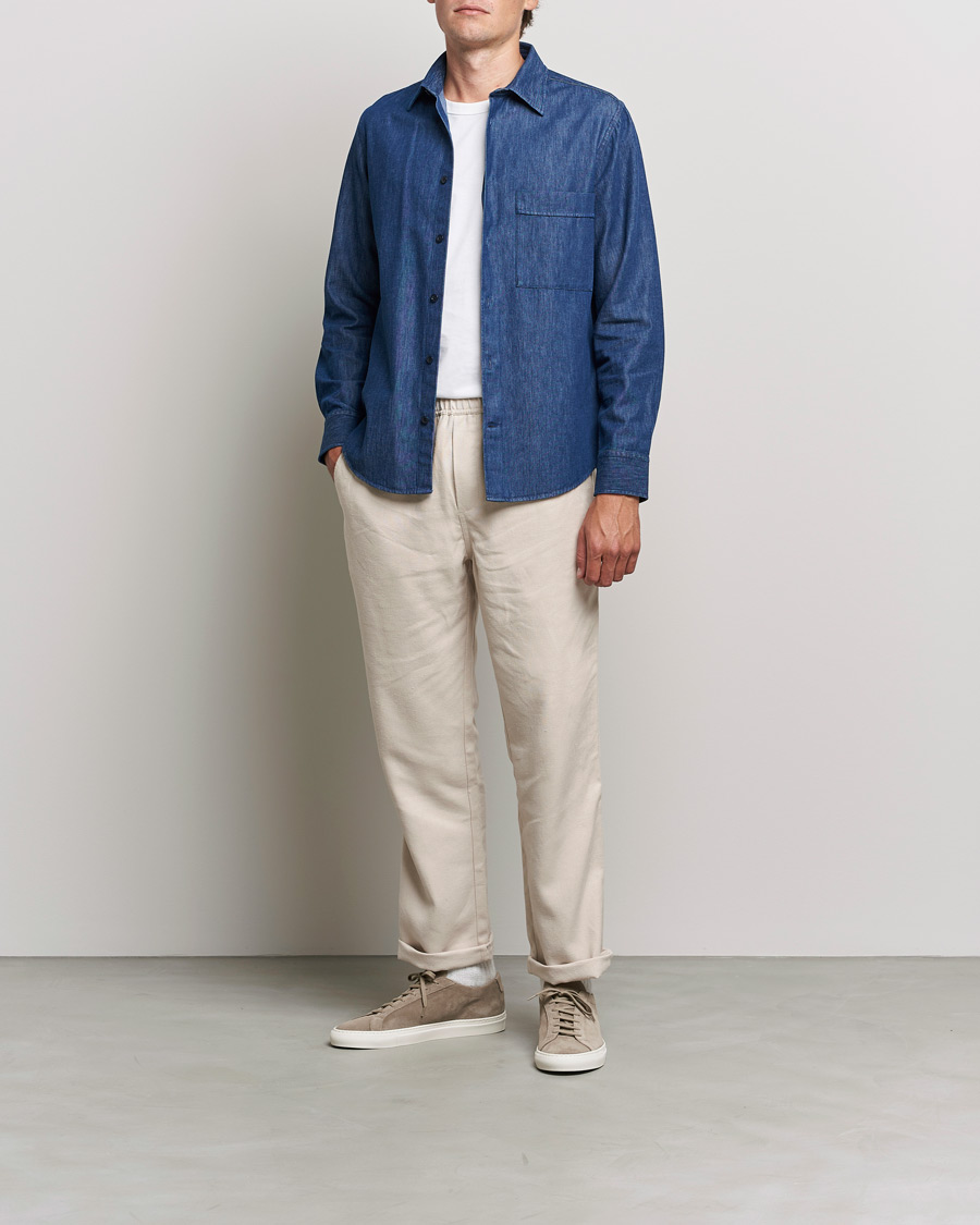 Men | Shirts | NN07 | Tue Denim Shirt Navy