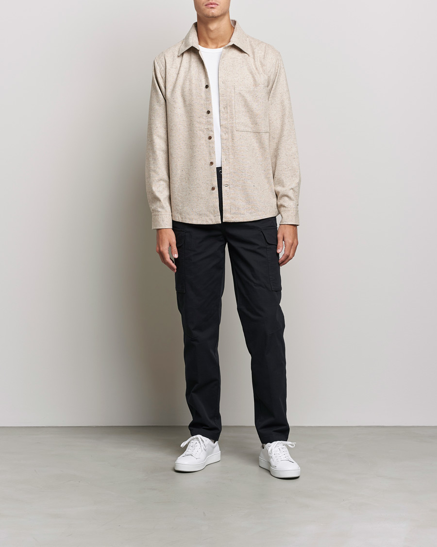 Men |  | NN07 | Hans Lined Structured Overshirt Khaki