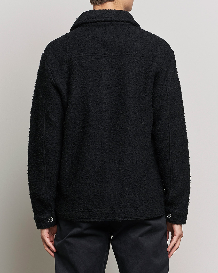 Men | Sweaters & Knitwear | NN07 | Olav Fleece Jacket Black