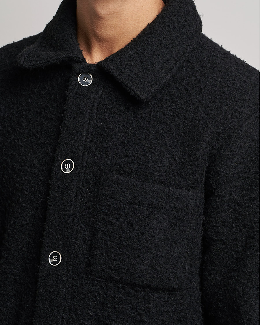 Men | Sweaters & Knitwear | NN07 | Olav Fleece Jacket Black