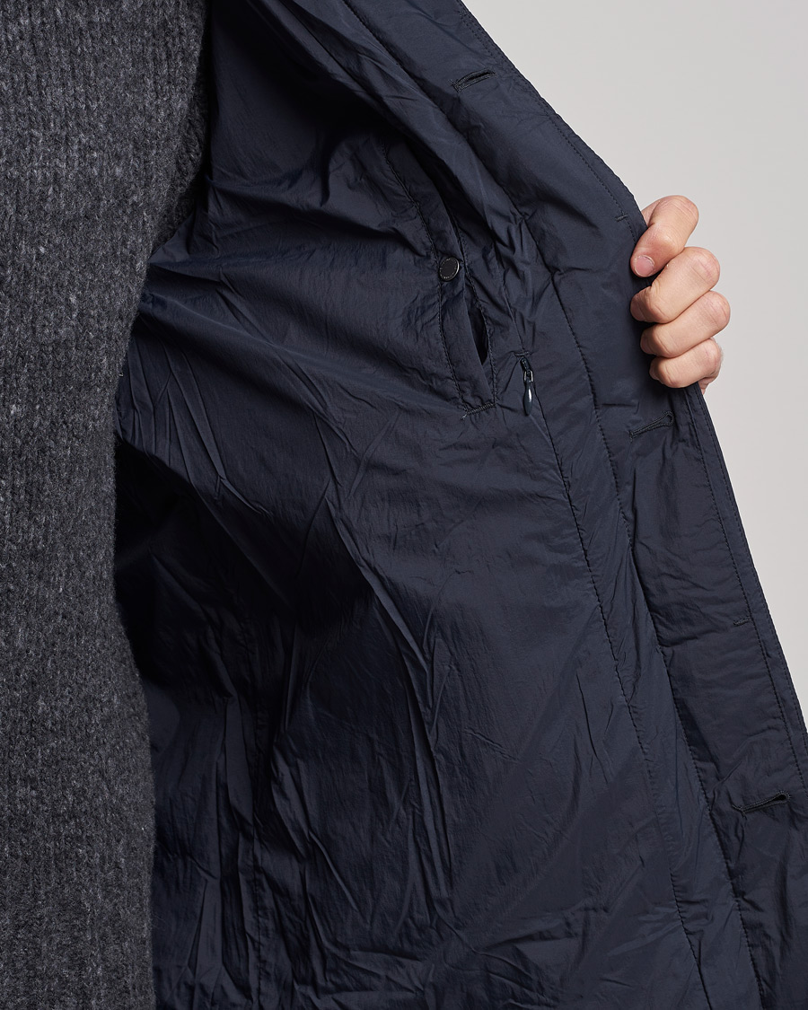 Men | Coats & Jackets | NN07 | Puffer Primaloft Packable Car Coat Navy