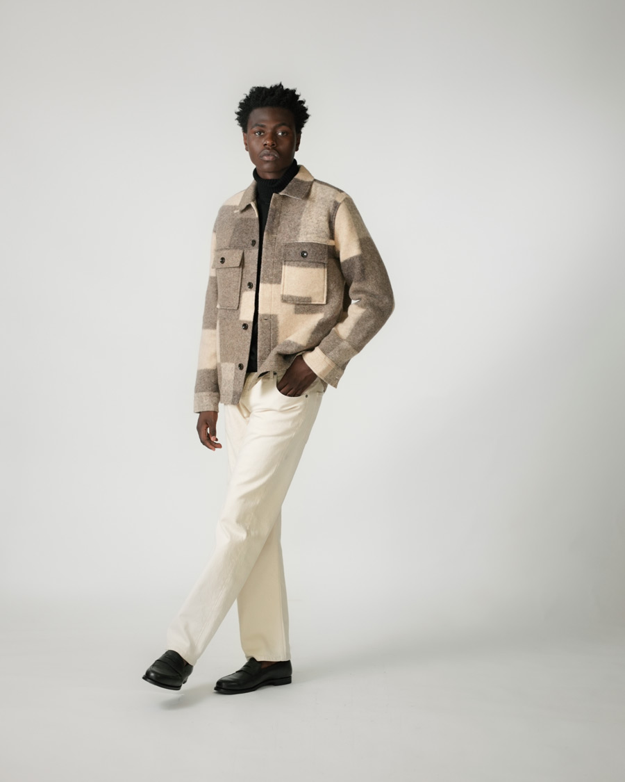 Men | Jeans | NN07 | Sonny Straight Fit Jeans Ecru