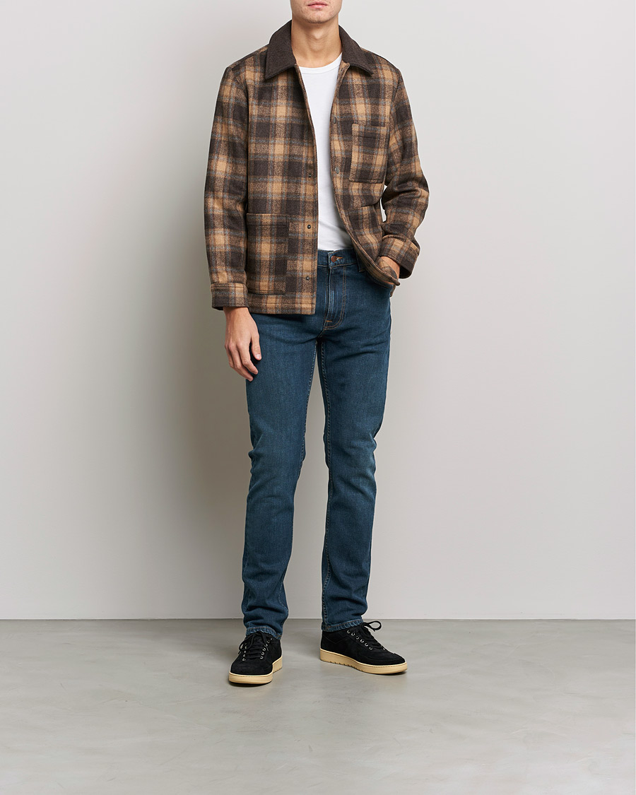 Men | Jeans | Nudie Jeans | Lean Dean Organic Jeans Blue Rock