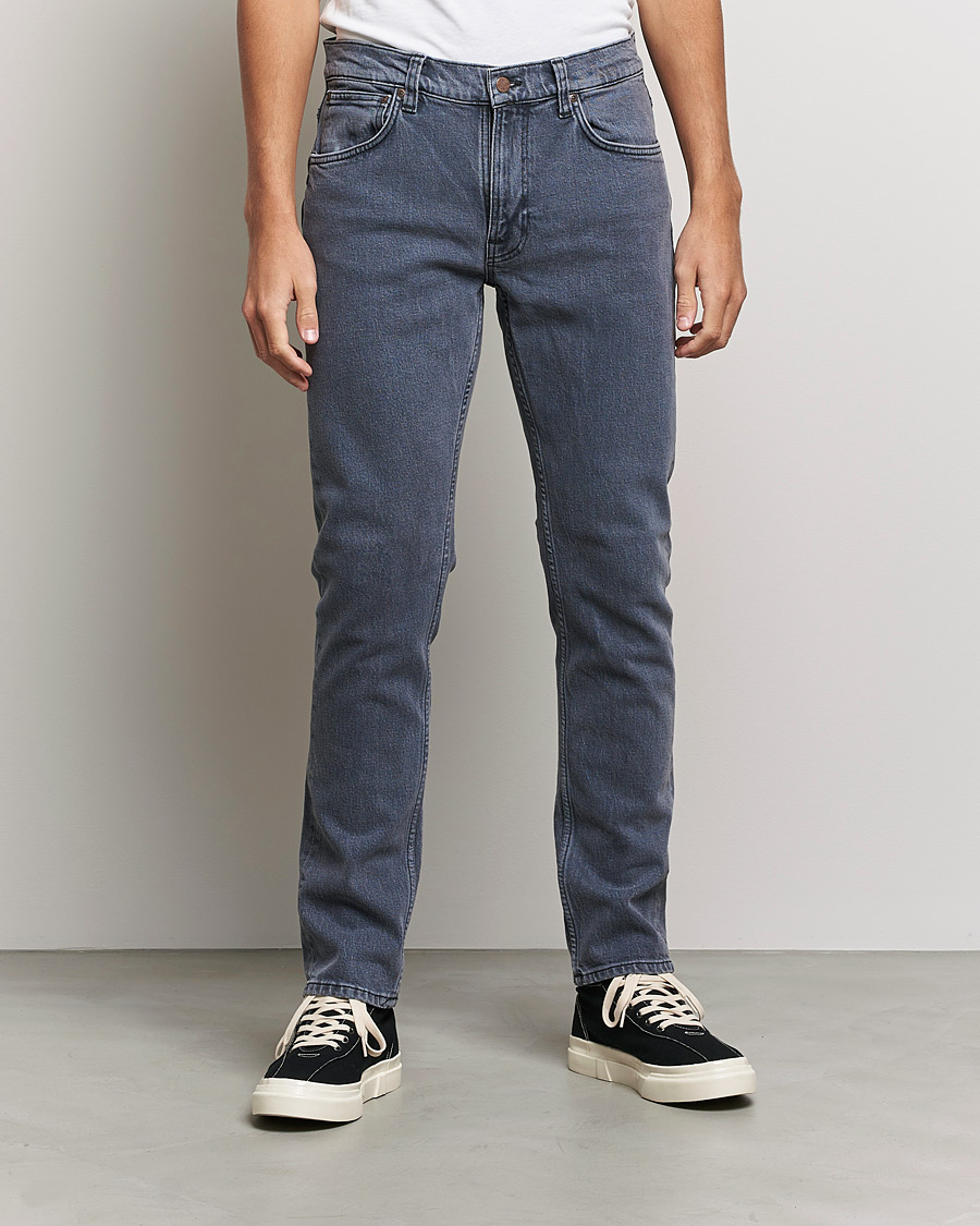 Men | Jeans | Nudie Jeans | Lean Dean Organic Jeans Grey Ash