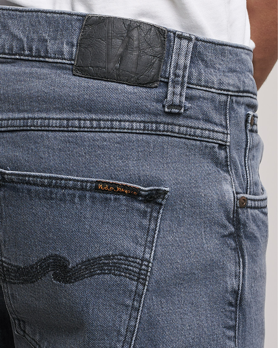 Men | Jeans | Nudie Jeans | Lean Dean Organic Jeans Grey Ash