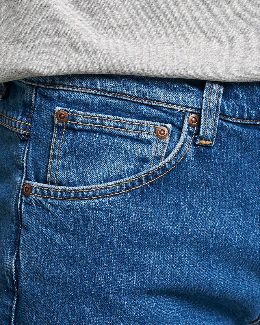 Men | Jeans | Nudie Jeans | Lean Dean Organic Jeans Plain Stone Blue
