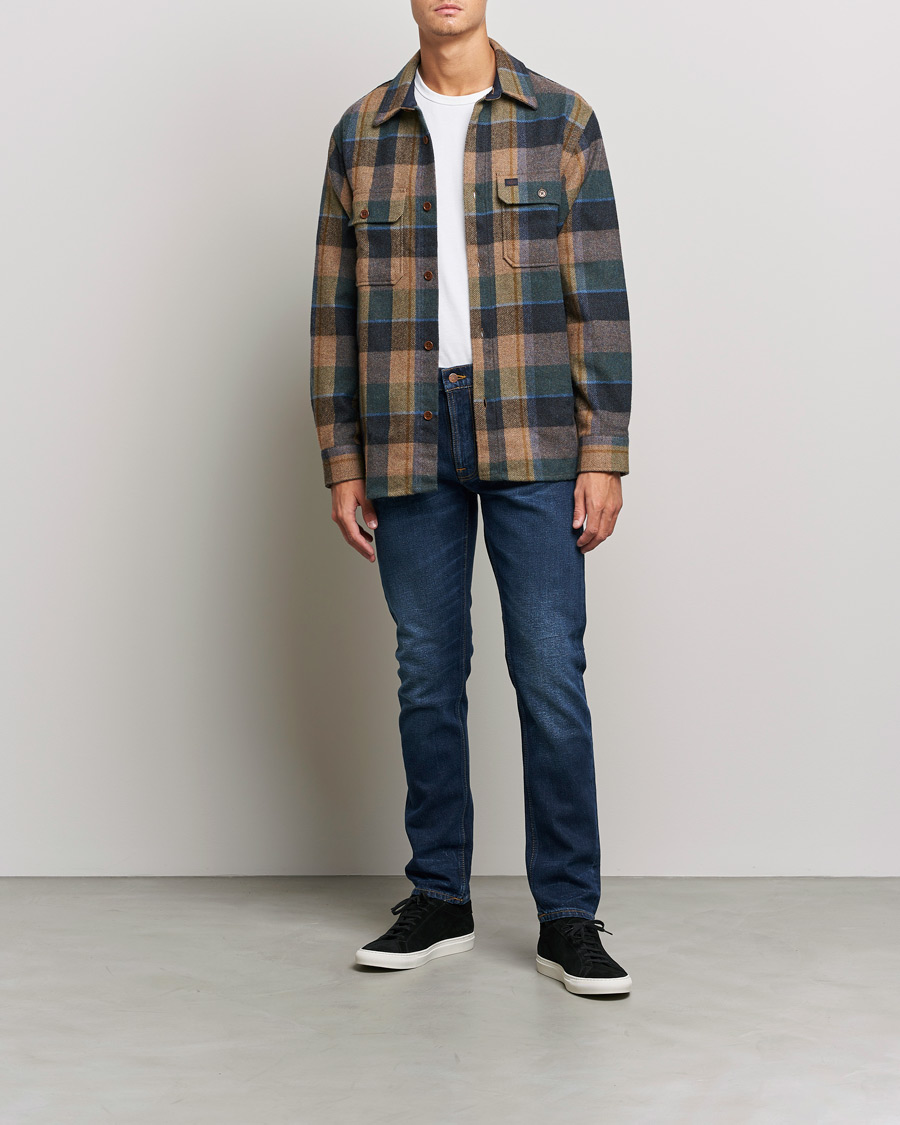 Men | Jeans | Nudie Jeans | Lean Dean Organic Jeans Blue Thunder