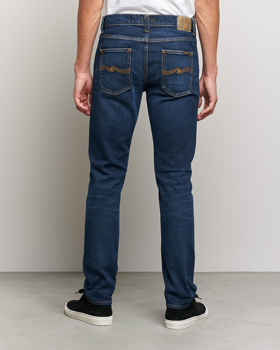 Men | Jeans | Nudie Jeans | Lean Dean Organic Jeans Blue Thunder