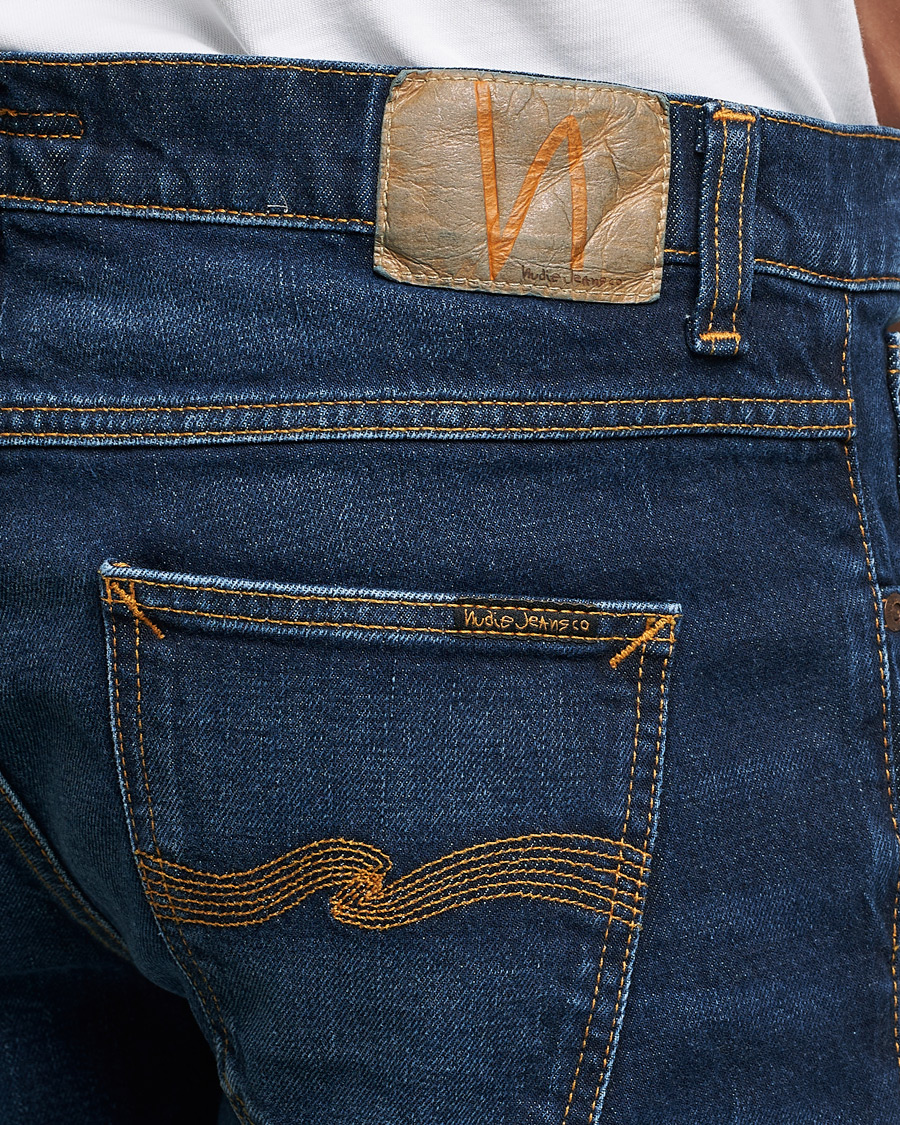 Men | Jeans | Nudie Jeans | Lean Dean Organic Jeans Blue Thunder
