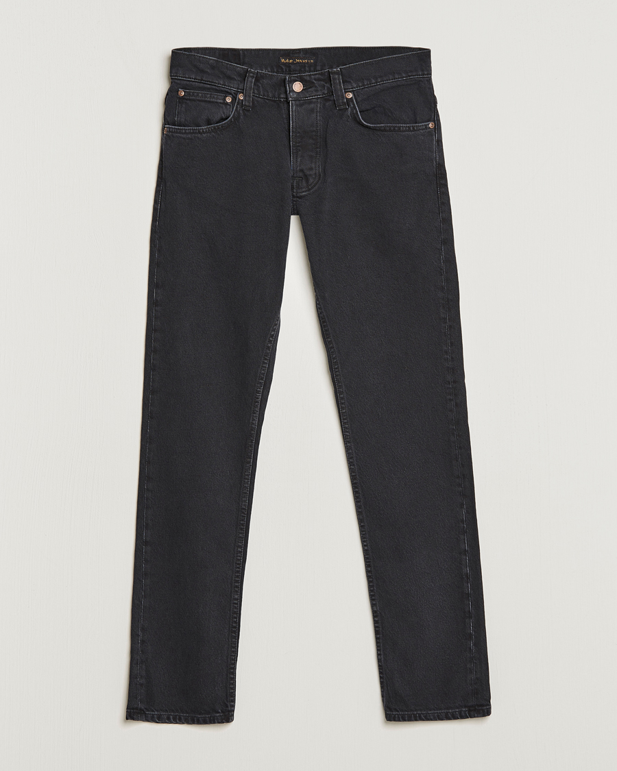 Men | Jeans | Nudie Jeans | Grim Tim Organic Jeans Almost Black