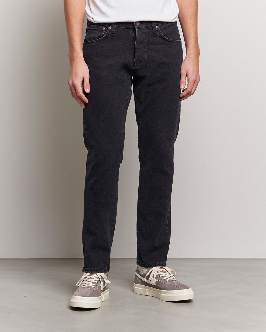 Men | Jeans | Nudie Jeans | Grim Tim Organic Jeans Almost Black
