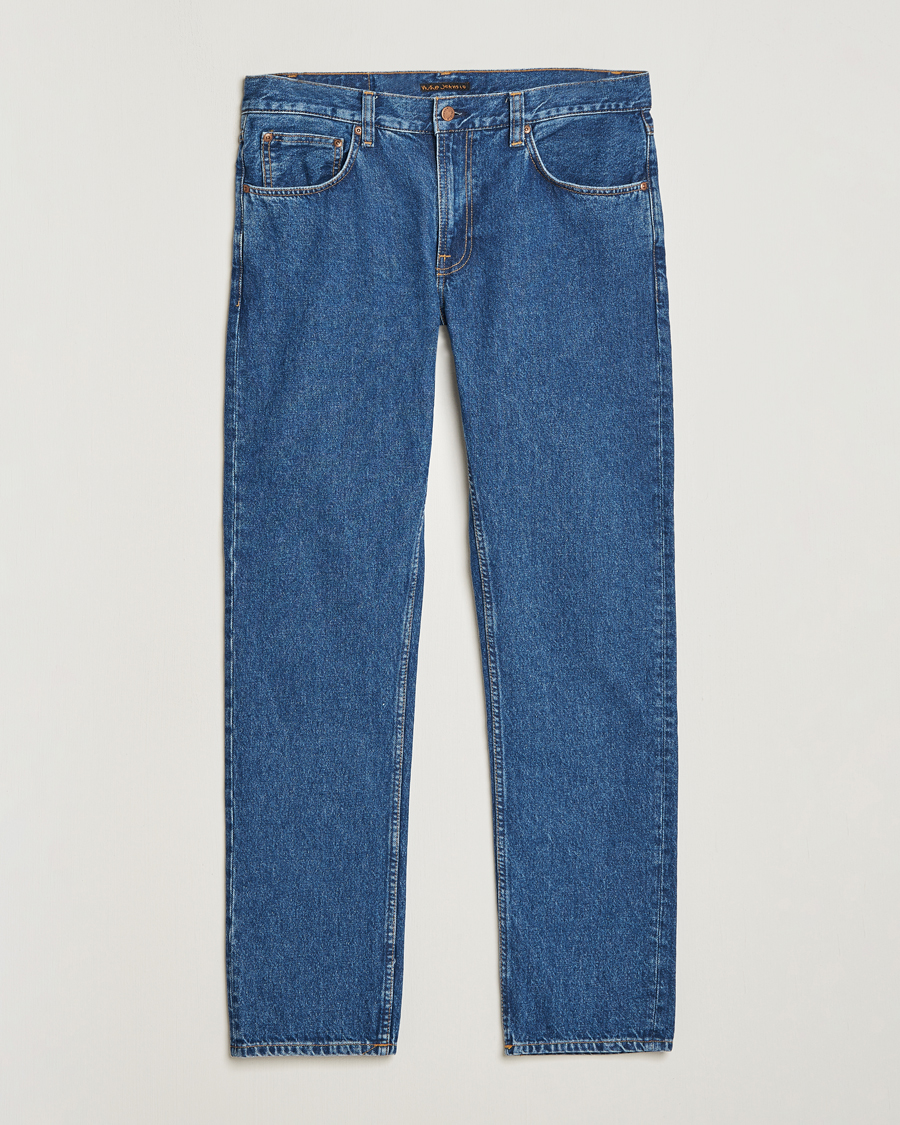 Men | Jeans | Nudie Jeans | Gritty Jackson Jeans 90's Stone Blue