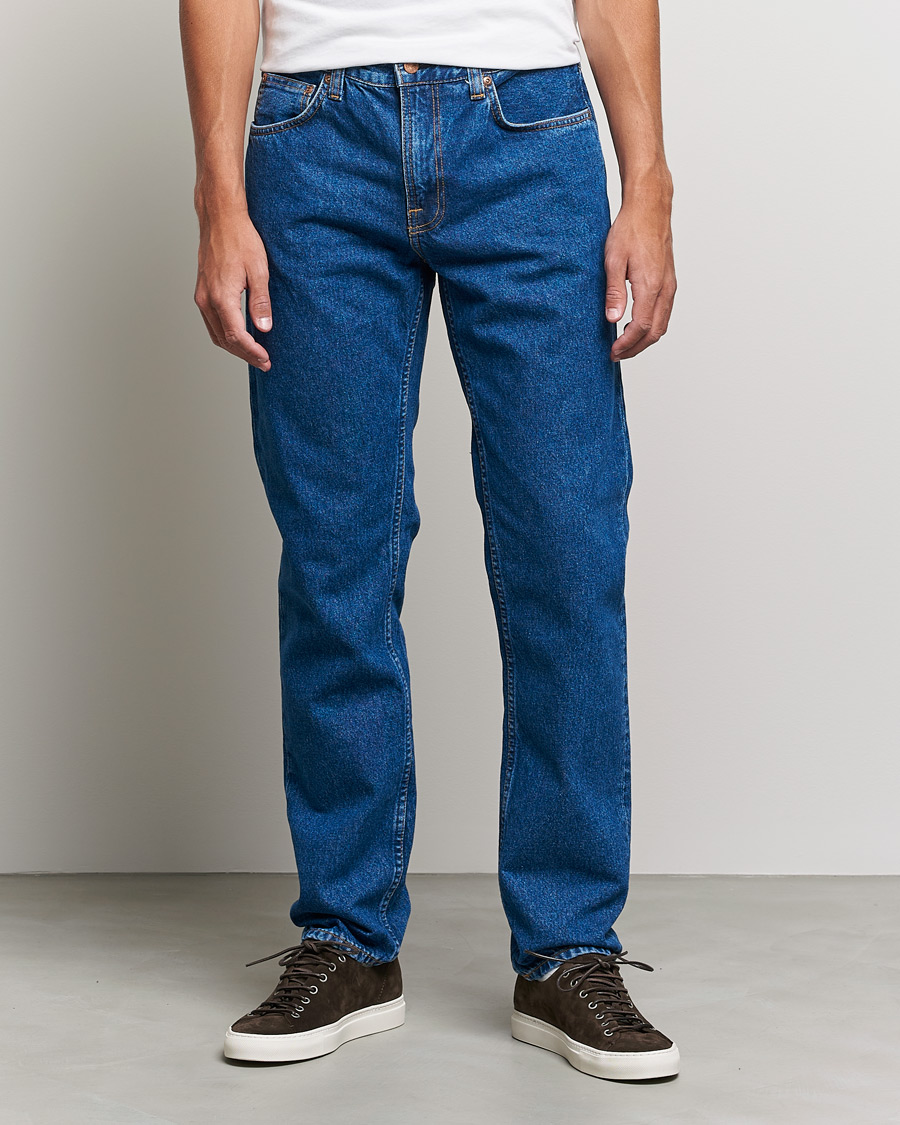 Men | Jeans | Nudie Jeans | Gritty Jackson Jeans 90's Stone Blue