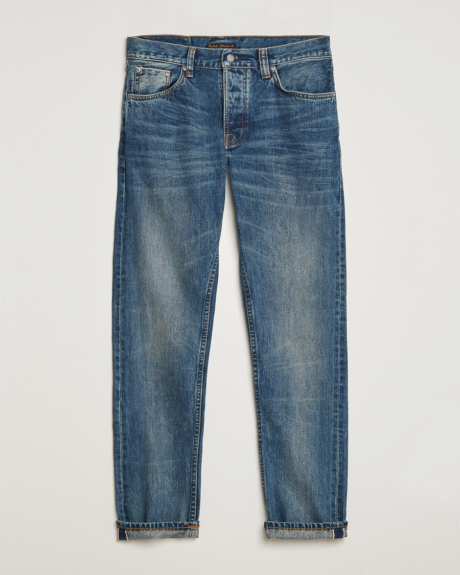 Men | Jeans | Nudie Jeans | Steady Eddie II Organic Jeans Stormy Selvage