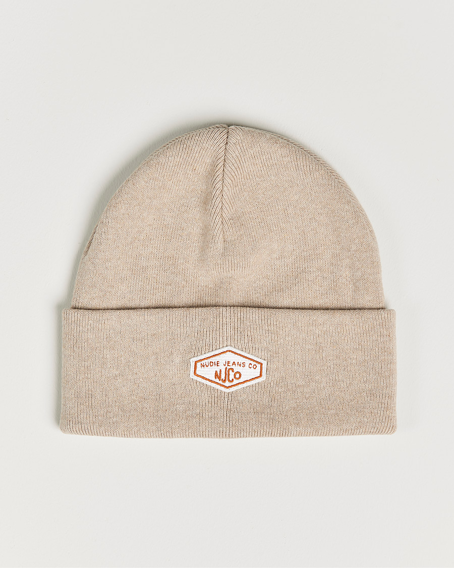 Men | Nudie Jeans Falksson Beanie Beige | Nudie Jeans | Falksson Beanie Beige