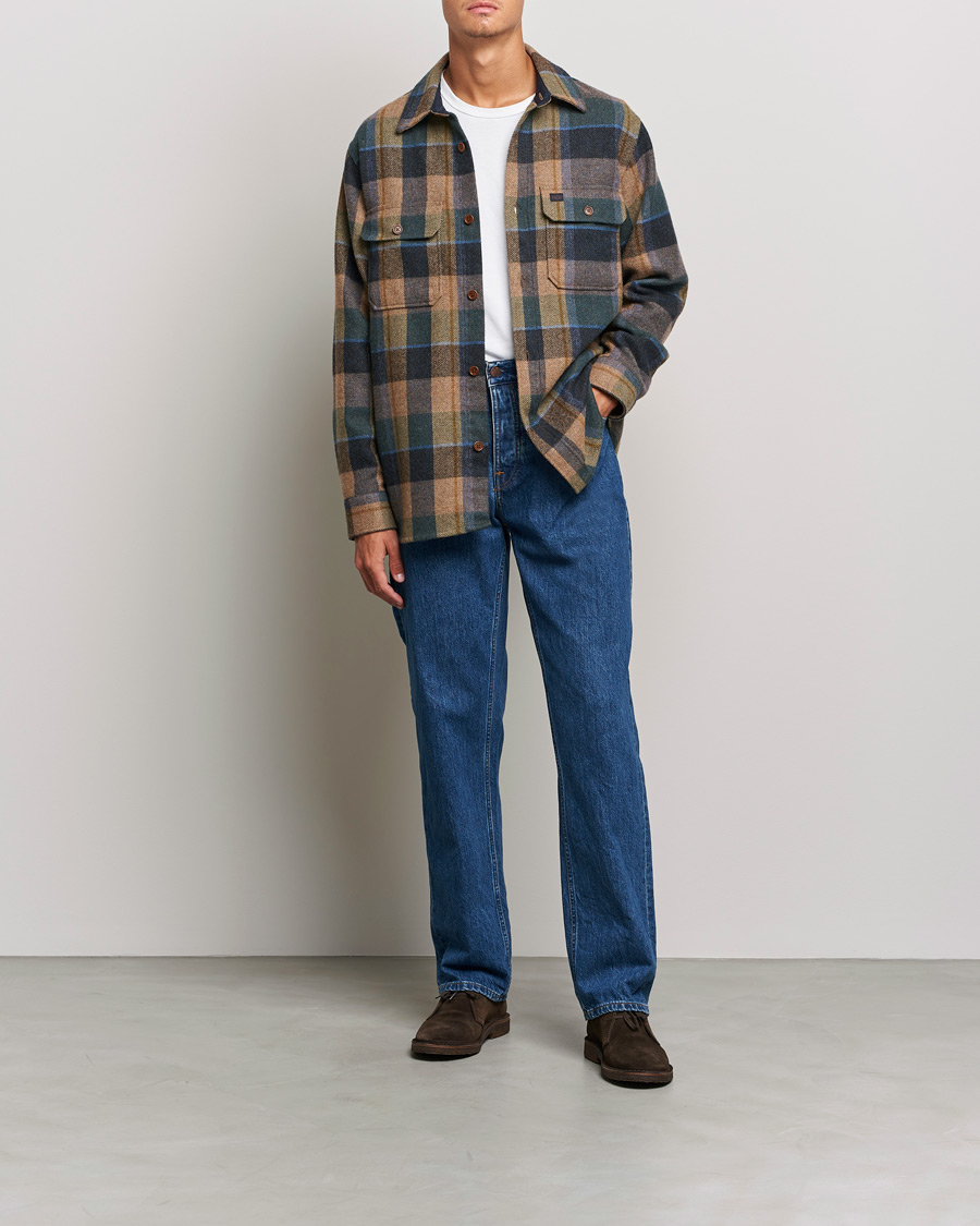 Men |  | Nudie Jeans | Robban Wool Checked Overshirt Multi