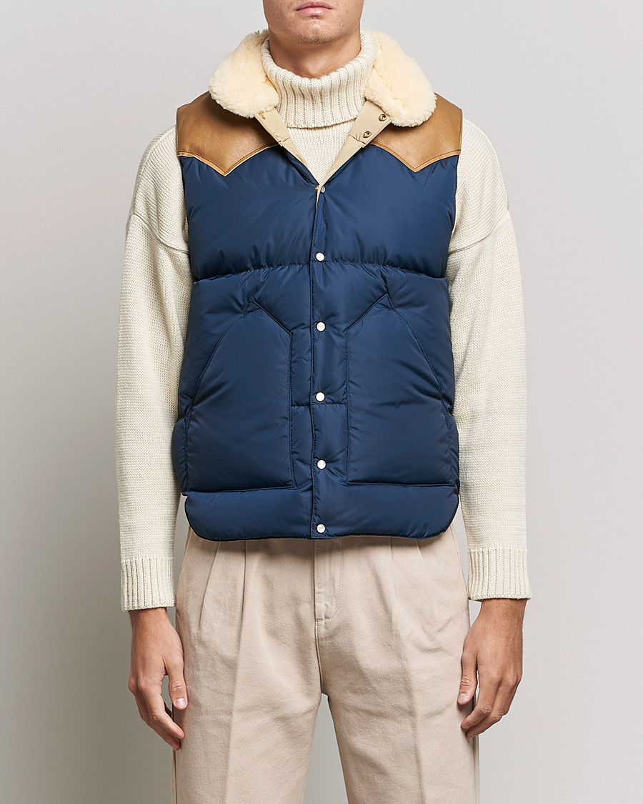 Men | American Heritage | Rocky Mountain Featherbed | Christy Vest Navy