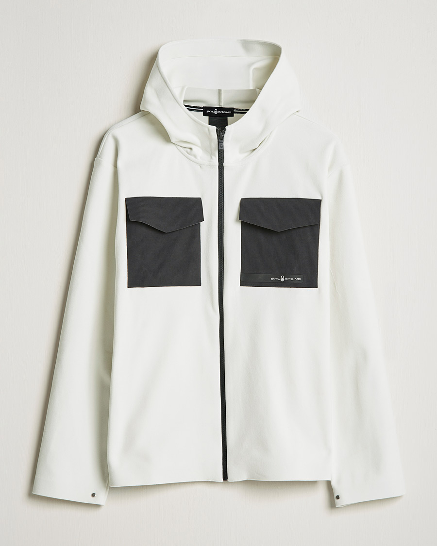 Men | Sweaters & Knitwear | Sail Racing | Race Edition Tech Hood Storm White