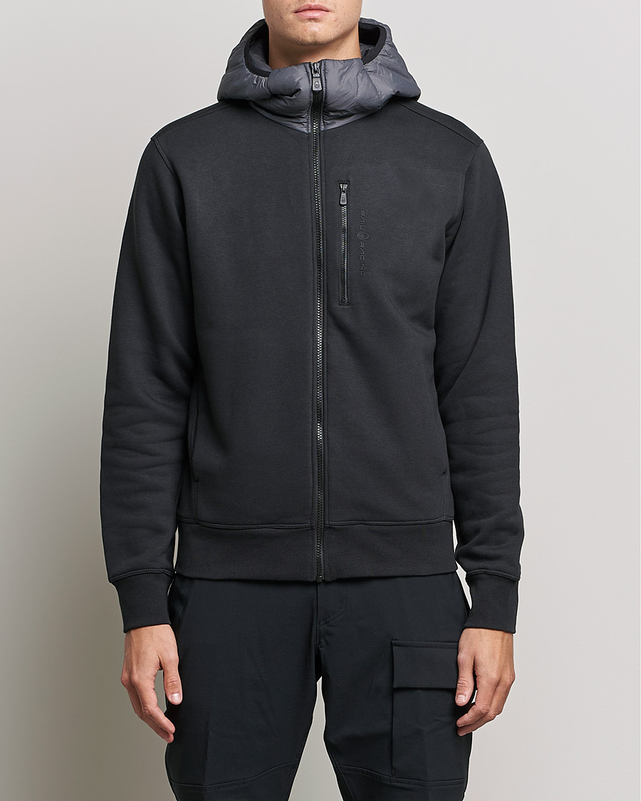 Men | Sweaters & Knitwear | Sail Racing | Bowman Down Zip Hood Carbon
