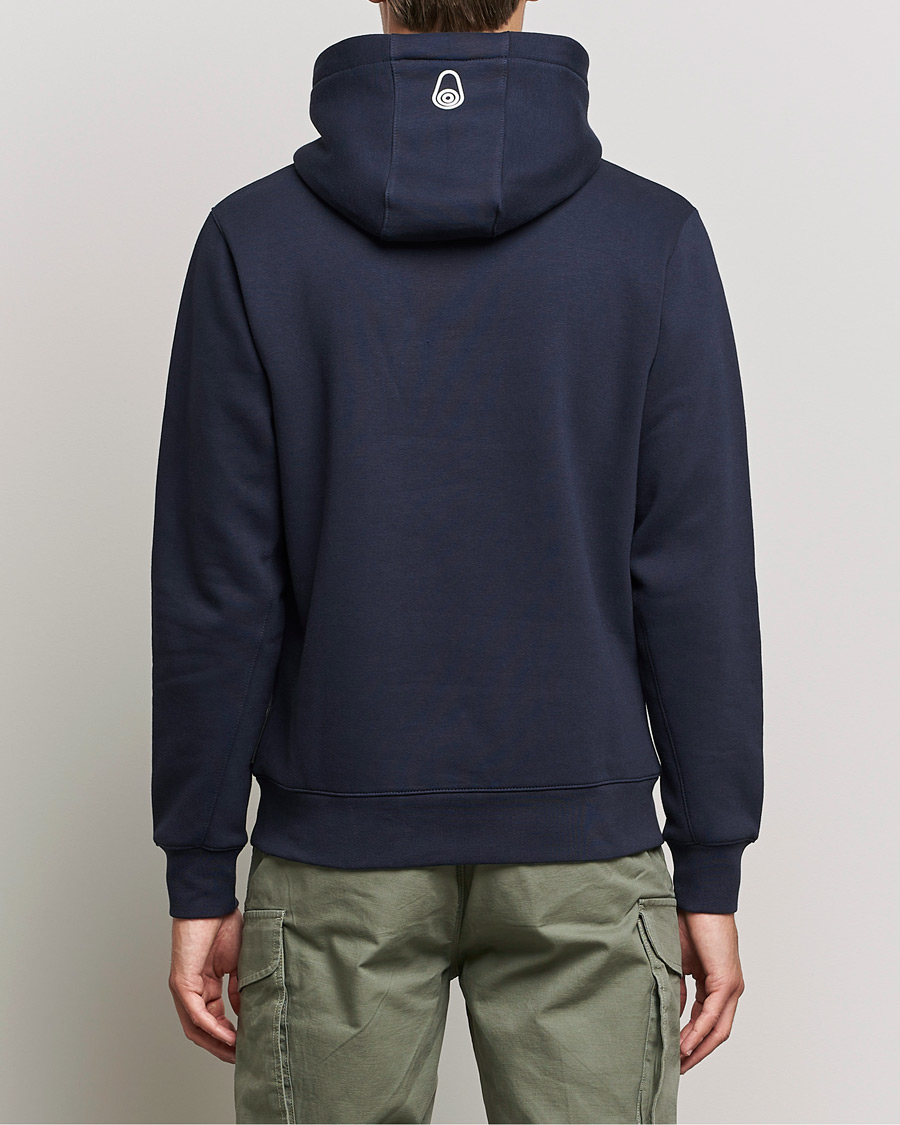 Men | Sweaters & Knitwear | Sail Racing | Bowman Logo Hood Dark Navy