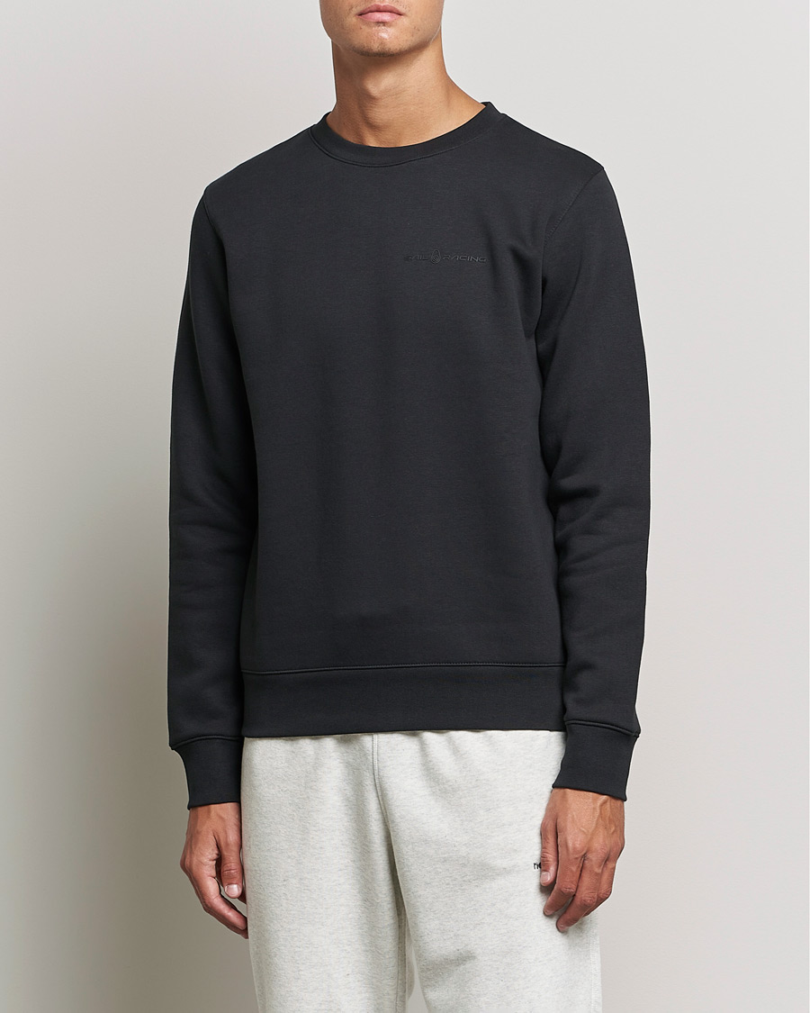 Men | Sweaters & Knitwear | Sail Racing | Bowman Logo Sweater Carbon