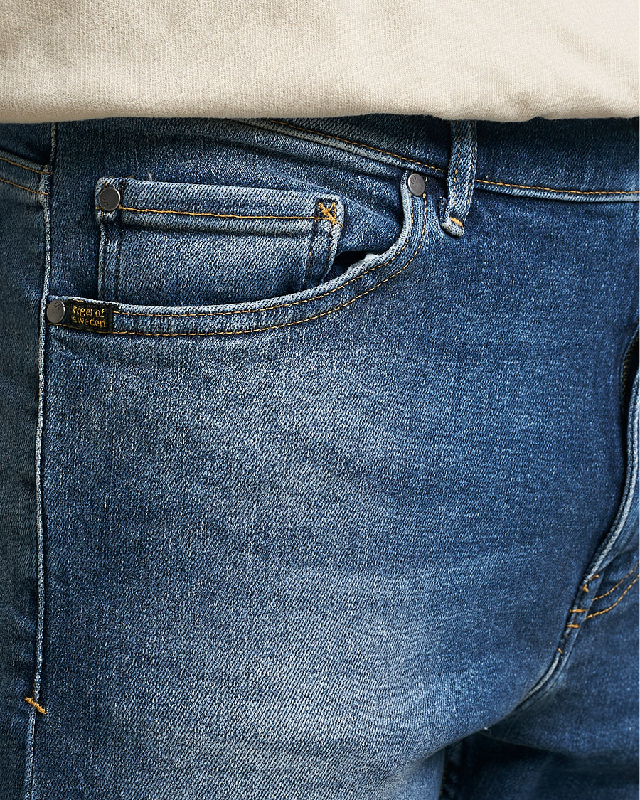 Men | Jeans | Tiger of Sweden | Evolve Superstretch Jeans Royal Blue