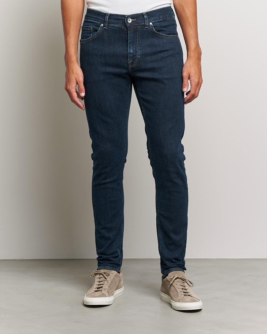 Men |  | Tiger of Sweden | Evolve Superstretch Jeans Medium Blue