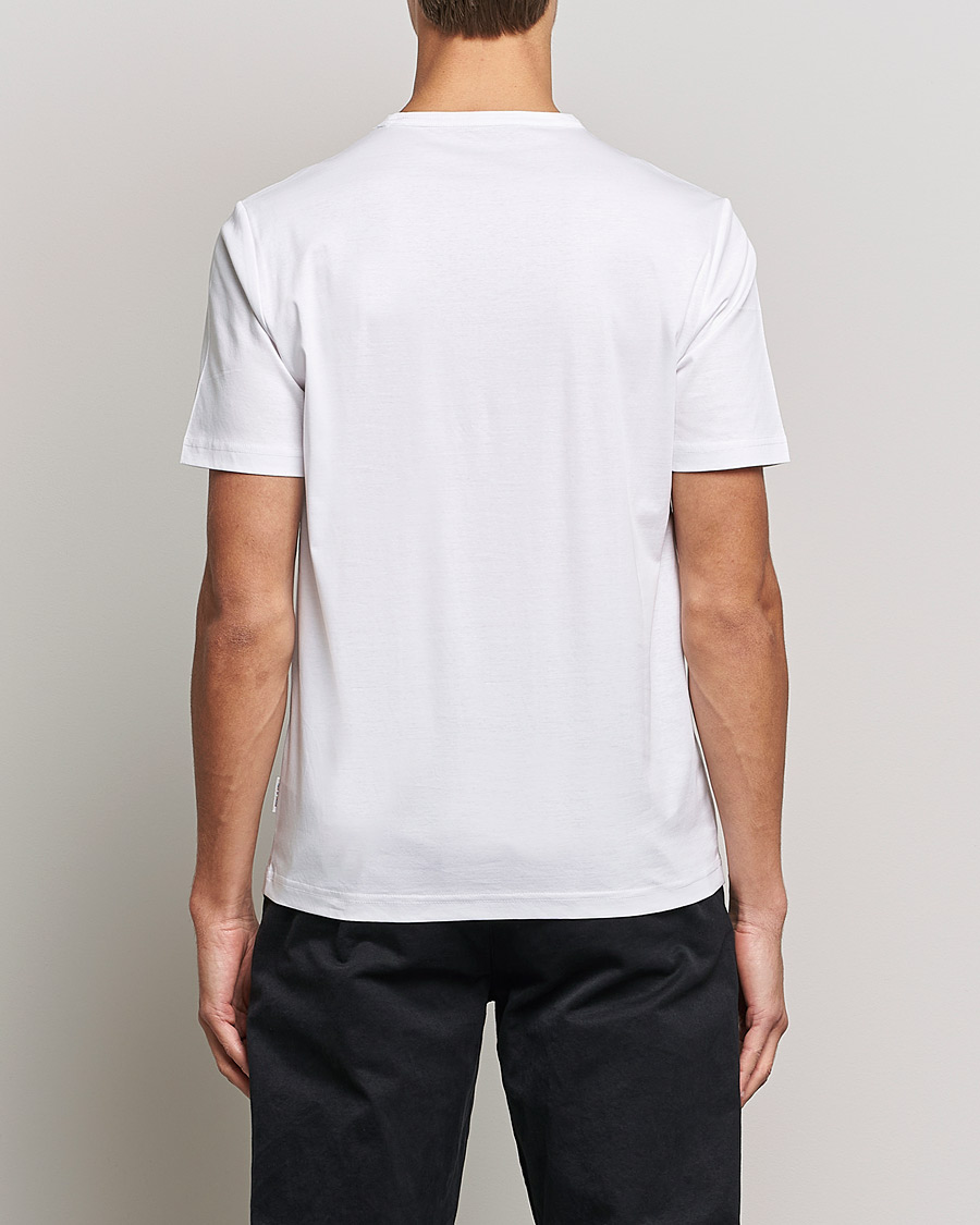 Men | T-Shirts | Tiger of Sweden | Olaf Mercerized Cotton Tee Pure White