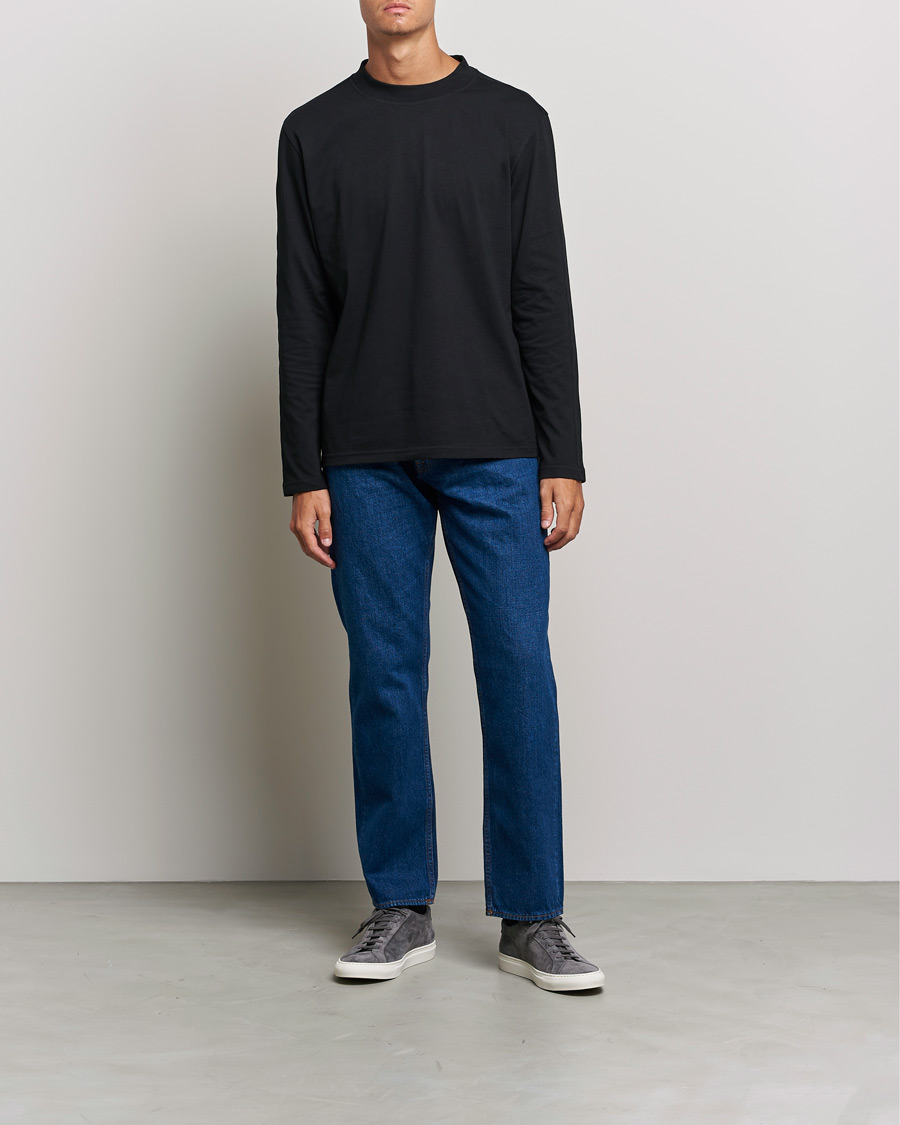 Men | T-Shirts | Tiger of Sweden | Landler Long Sleeve Tee Black