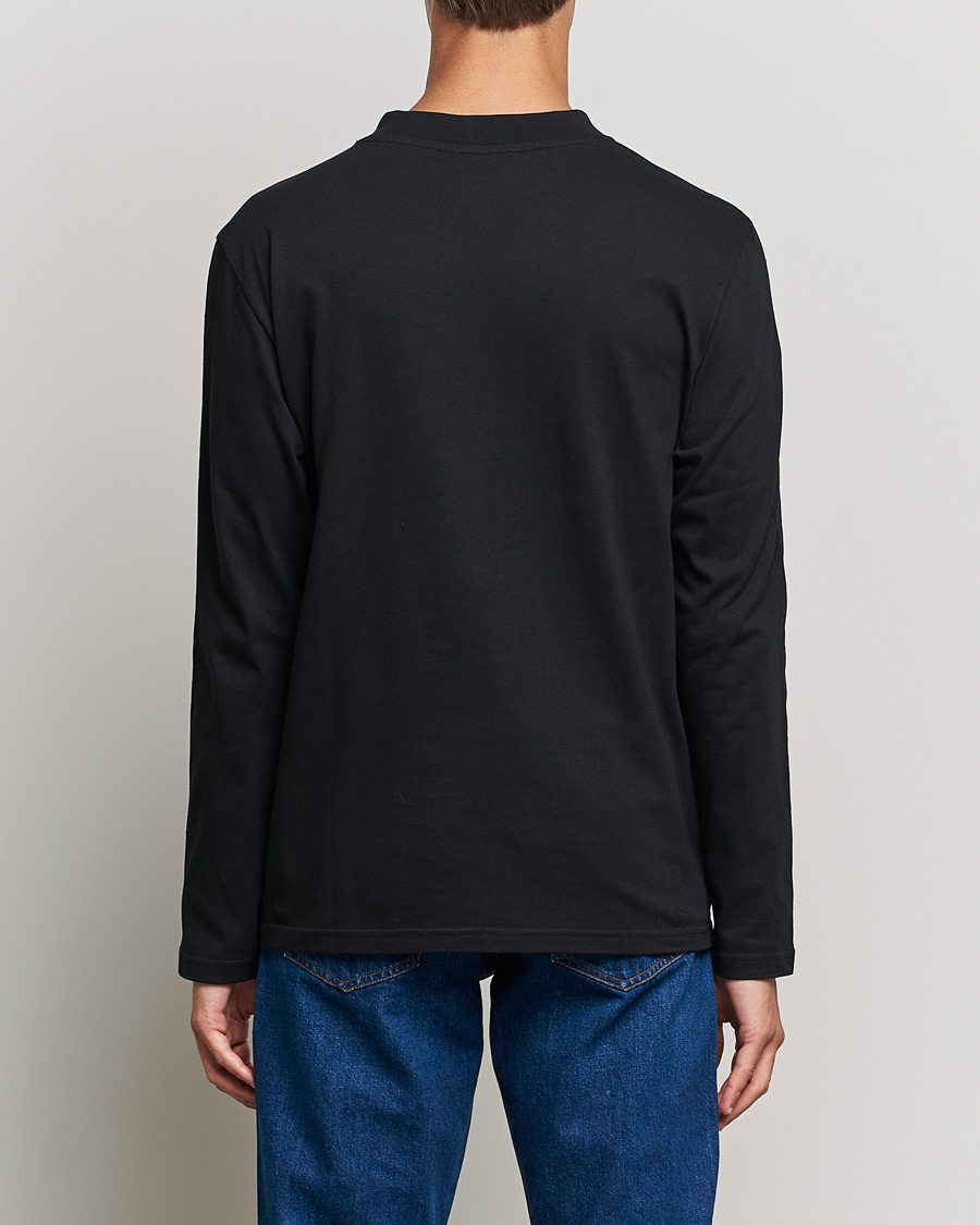 Men | T-Shirts | Tiger of Sweden | Landler Long Sleeve Tee Black