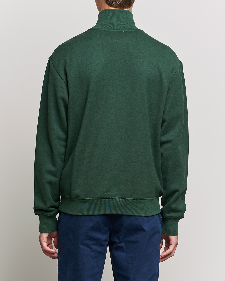 Men | Sweaters & Knitwear | Tiger of Sweden | Marlon Half Zip Sweatshirt Ever Green