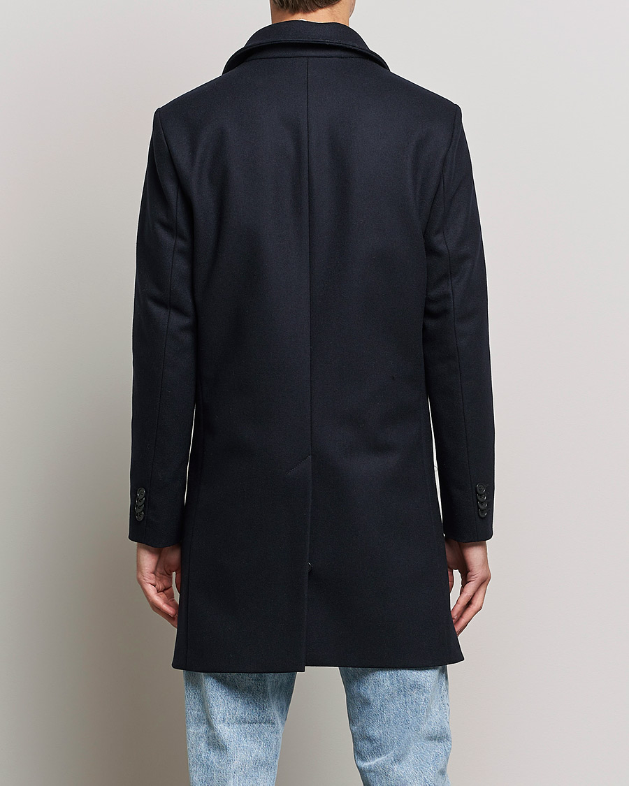Men | Coats & Jackets | Tiger of Sweden | Aleric Wool Coat Light Ink