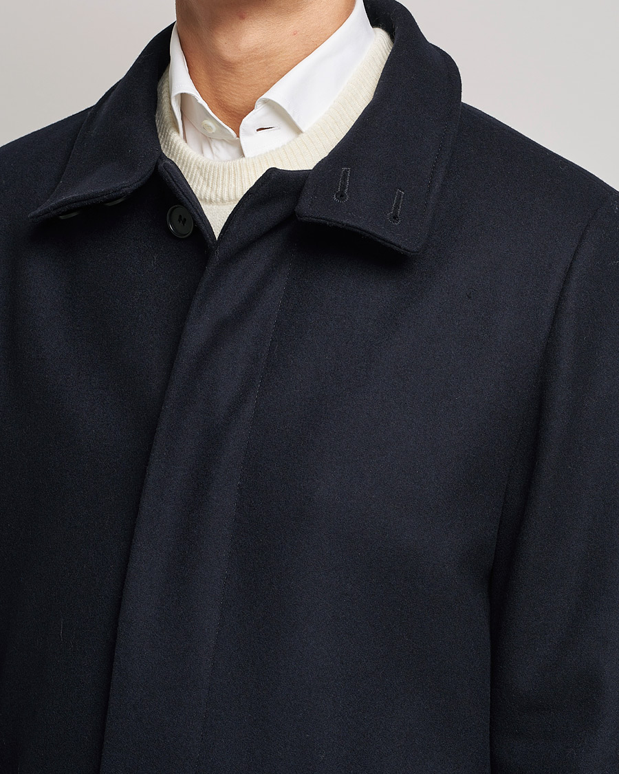 Men | Coats & Jackets | Tiger of Sweden | Aleric Wool Coat Light Ink