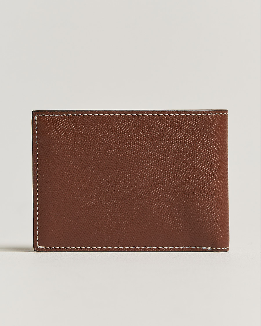 Men | Cardholders | Tiger of Sweden | Wivalius Leather Card Holder Light Brown