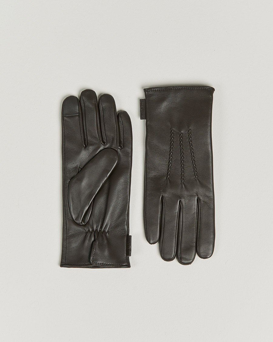 Men | Tiger of Sweden Garvin Leather Gloves Turkish Coffee | Tiger of Sweden | Garvin Leather Gloves Turkish Coffee