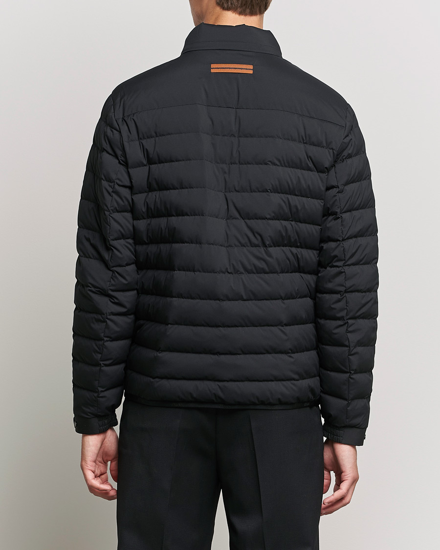Men | Coats & Jackets | Zegna | Lightweight Nylon Down Jacket Black
