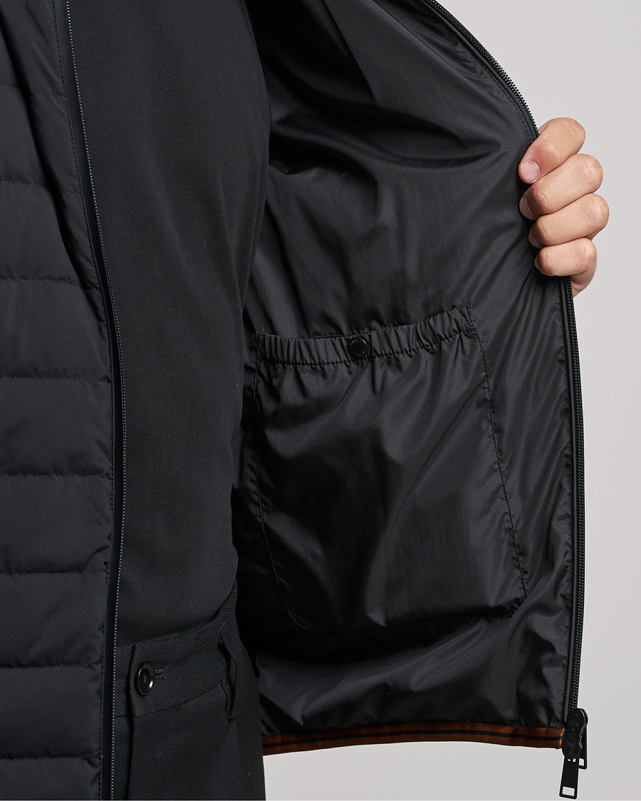 Men | Coats & Jackets | Zegna | Lightweight Nylon Down Jacket Black
