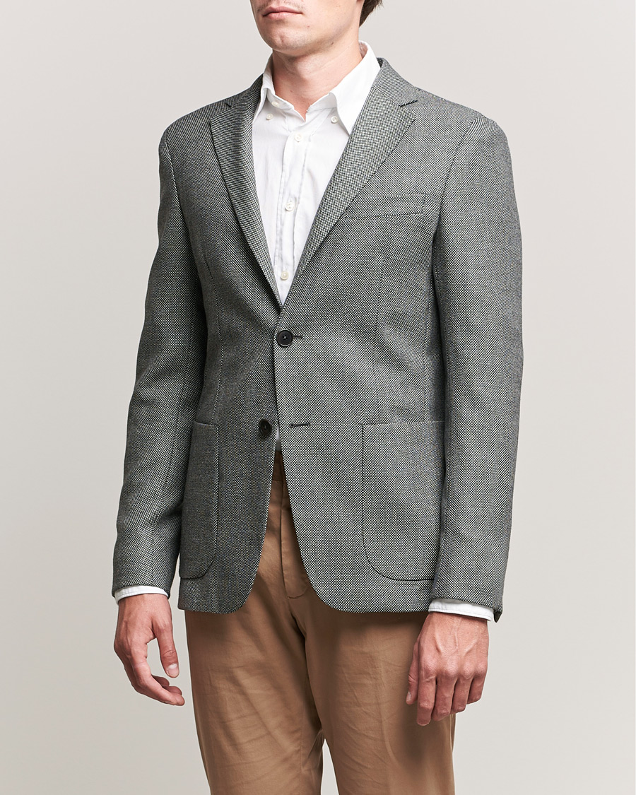 Men | Blazers | Zegna | Unconstructed Wool Blazer Light Grey