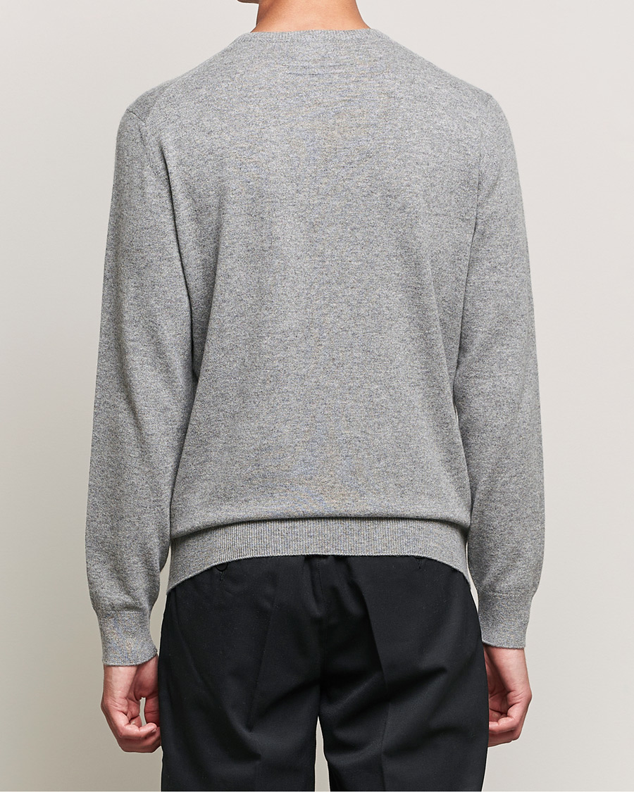 Men | Sweaters & Knitwear | Zegna | Oasi Cashmere Crew Neck Grey Melange