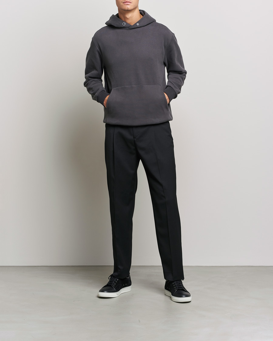 Men | Sweaters & Knitwear | Zegna | Cotton/Cashmere Hoodie Heather Grey