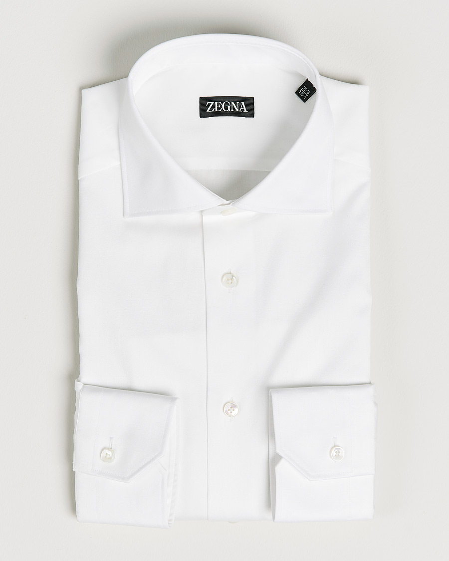 Men |  | Zegna | Slim Fit Dress Shirt White