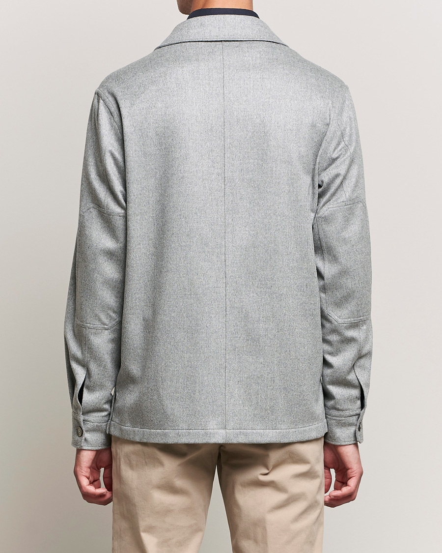 Men | Shirts | Zegna | Oasi Cashmere Overshirt Light Grey