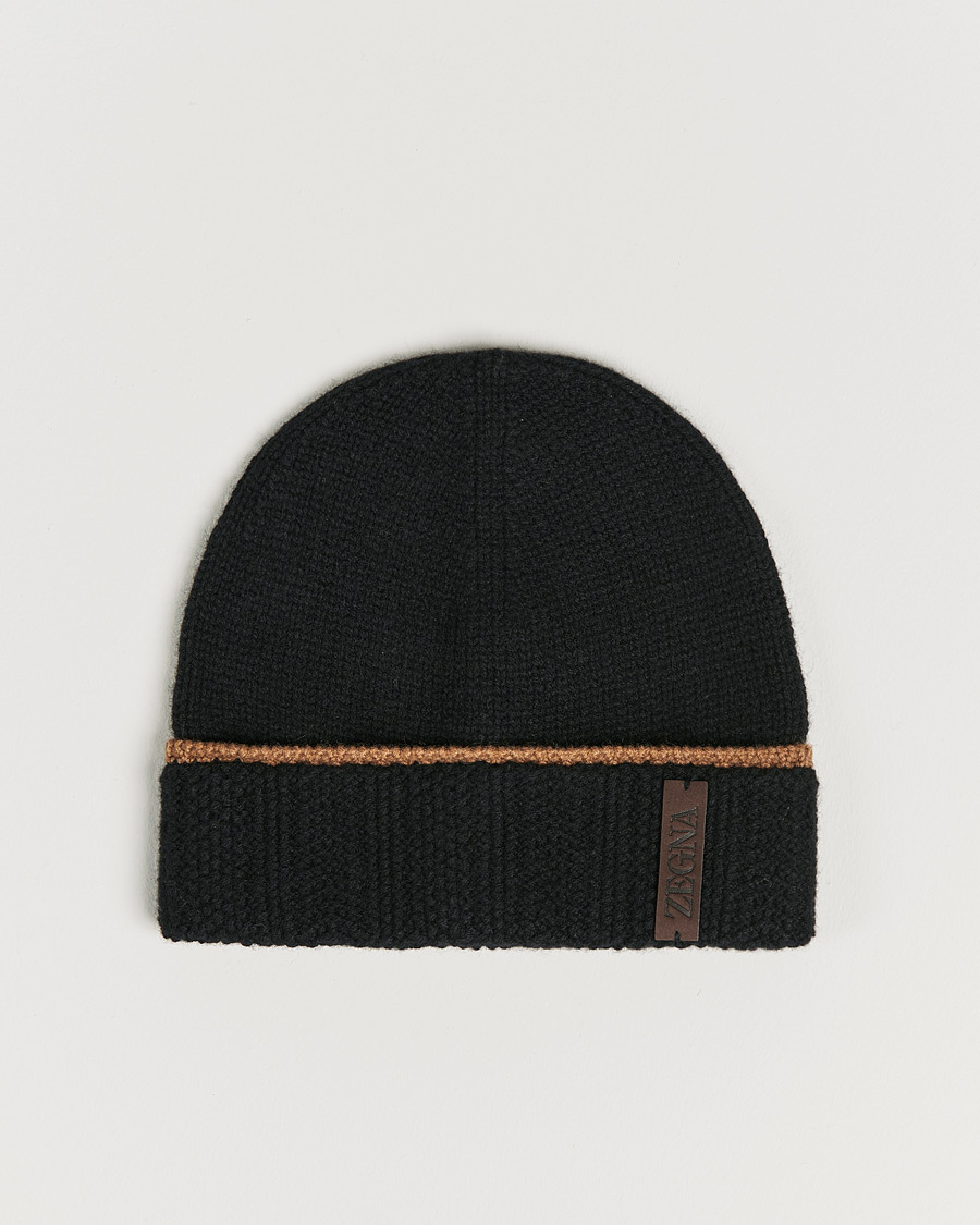 Men | Zegna Cashmere Beanie Black | Zegna | Cashmere Beanie Black
