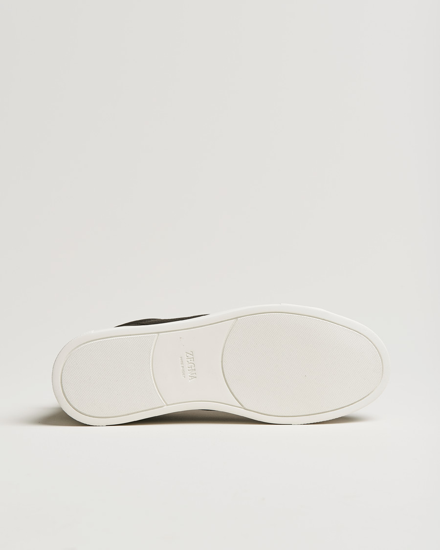 Men | Zegna Triple Stitch Sneaker Dark Brown Calf | Zegna | Triple Stitch Sneaker Dark Brown Calf