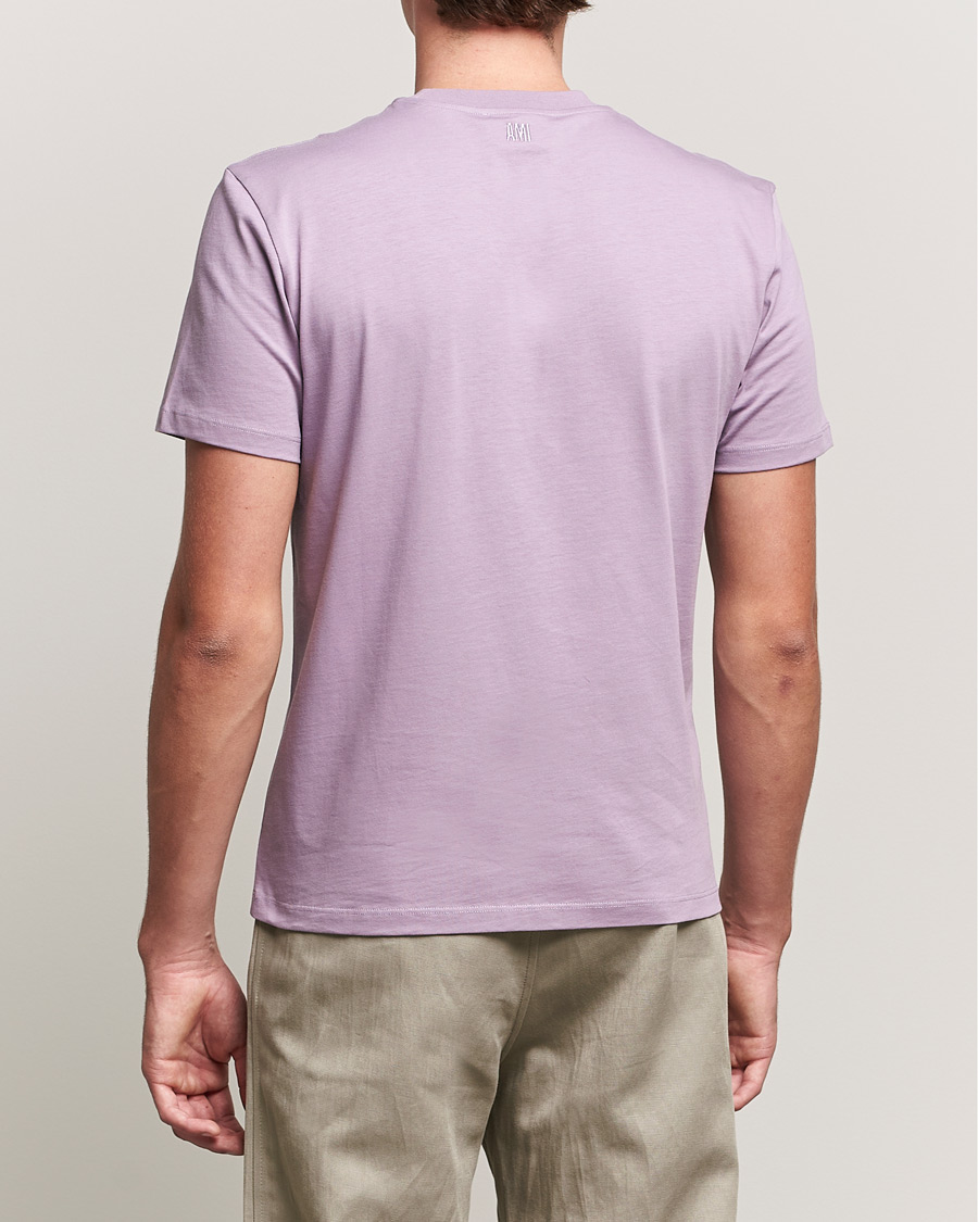 Men | T-Shirts | AMI | Heart Logo T-Shirt Washed Purple